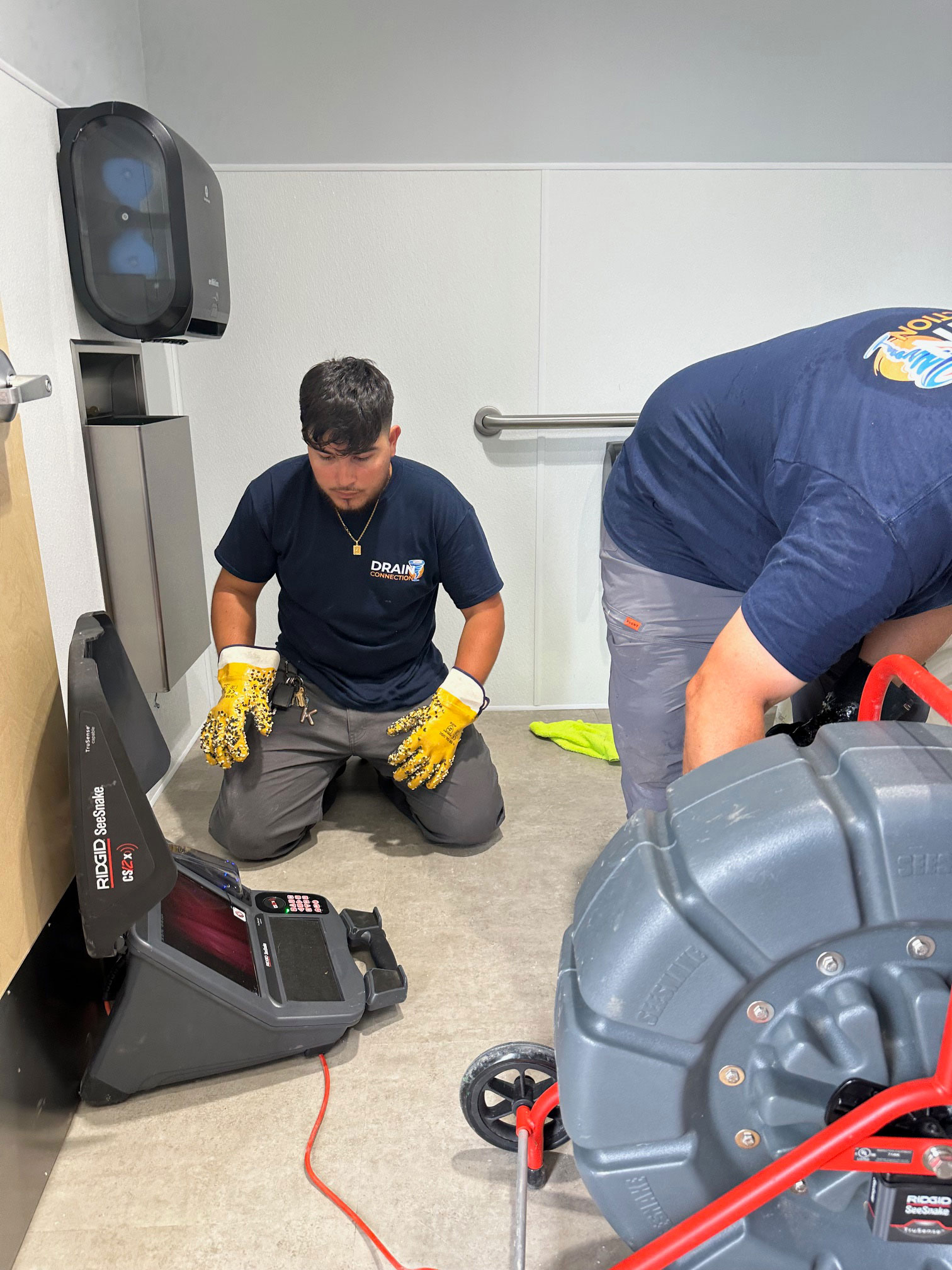 drain connection equipment